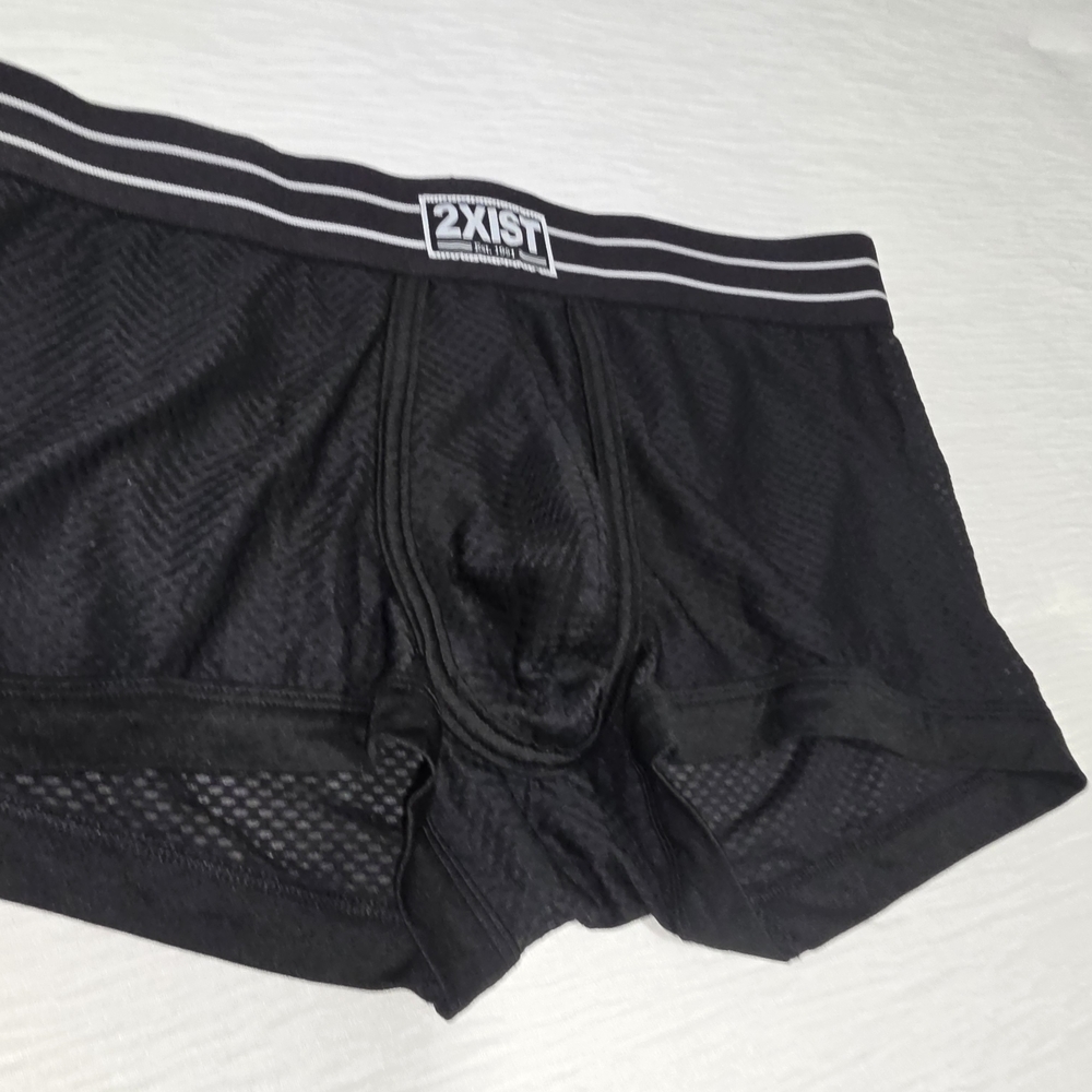 2xist Men's Black Boxer Briefs